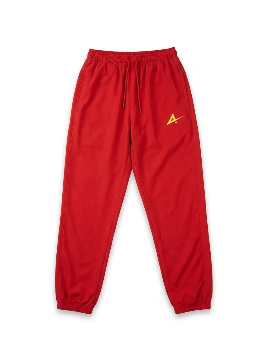 Aloha Flare Performance Joggers — Red