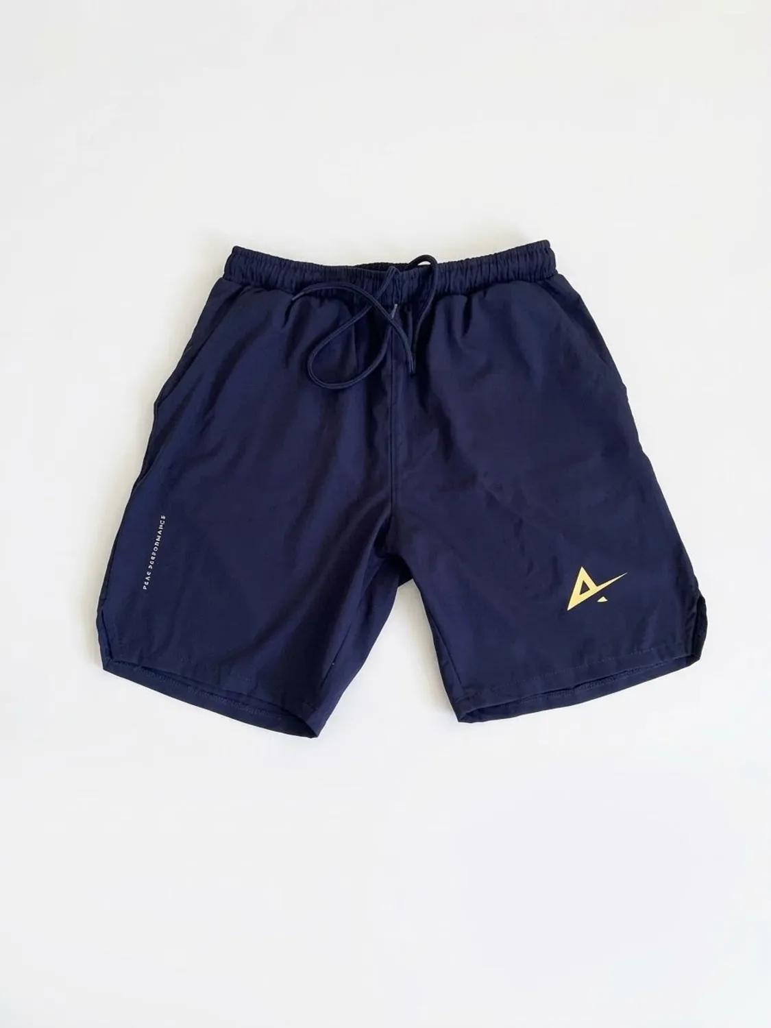 Alpha Crest Shorts — Navy Blue