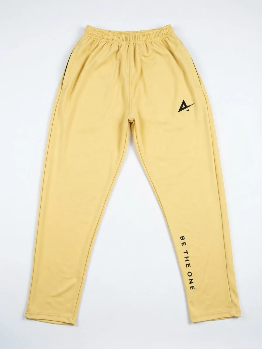 Alpha Essential Lycra Trouser — Yellow