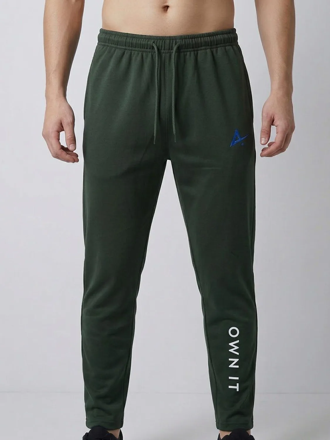 Alpha Performance Track Trouser — Dark Green
